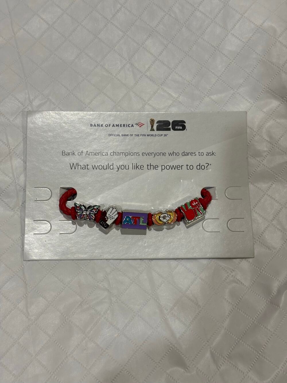 FIFA 2026 Custom England Atlanta Bracelet Small